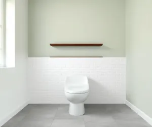 WC płytki do połowy