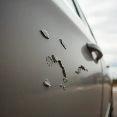 Wgniecione drzwi naprawa czy wymiana