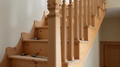 Wykonanie balustrady schodowej