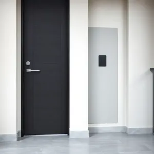 Wykończenie drzwi zewnętrznych w bloku