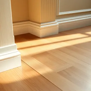 Wykończenie podłogi listwy