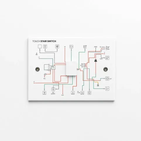 Wyłącznik schodowy dotykowy schemat