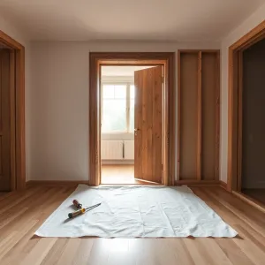 Wymiana drzwi w wynajmowanym lokalu