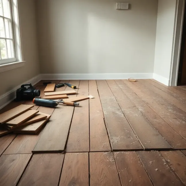 Wymiana podłogi remont czy ulepszenie