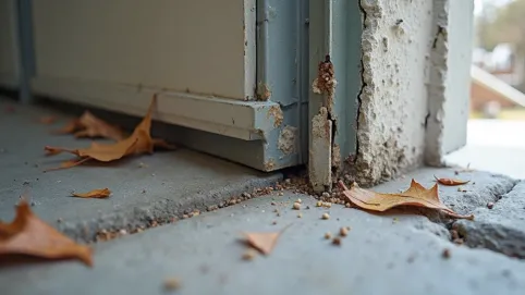 Wymiana uszczelki w bramie Hormann