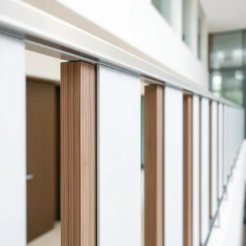 Wypełnienia balustrad z płyt HPL