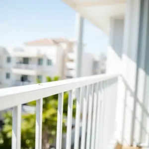 Wysokość balustrady balkonowej