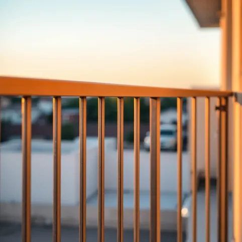 Wysokość balustrady na balkonie