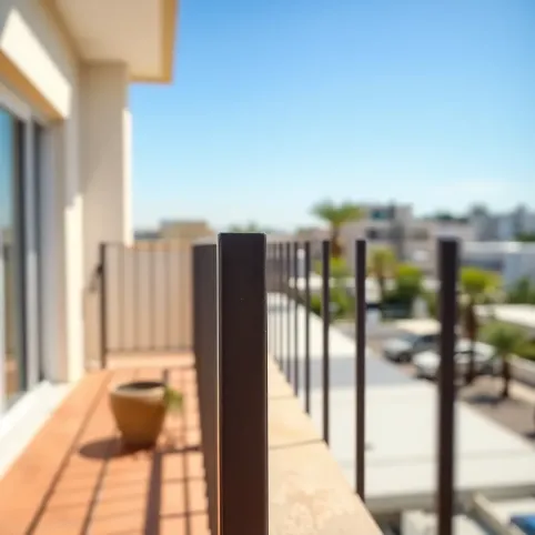 Wysokość balustrady zewnętrznej