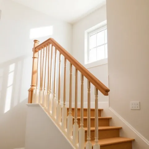 Wysokość barierki na schodach wewnętrznych