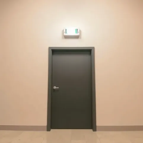 Wysokość drzwi ewakuacyjnych