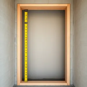 Wysokość otworu pod drzwi zewnętrzne