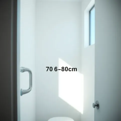 Wysokość poręczy dla niepełnosprawnych WC