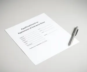 Wzór wniosku o wymianę drzwi wejściowych