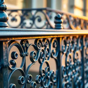 Wzory balustrad metalowych