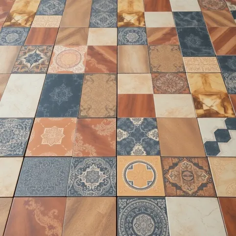 Wzory układania płytek podłogowych 60x60