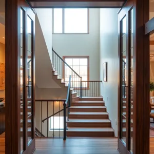 Zabudowa Klatki Schodowej W Domu Jednorodzinnym