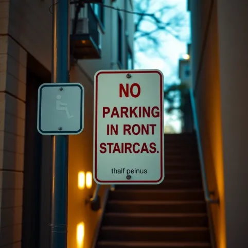 Zakaz Parkowanie Przed Klatką Schodową