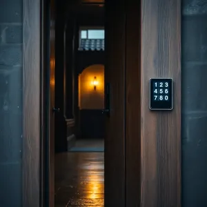 Zamek na kod do drzwi wejściowych
