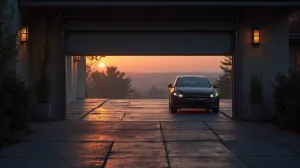 zamykanie bramy garażowej