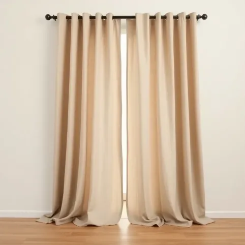 Zasłona zamiast drzwi do pokoju