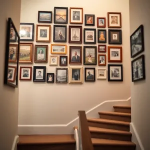 Zestaw ramek na klatkę schodową