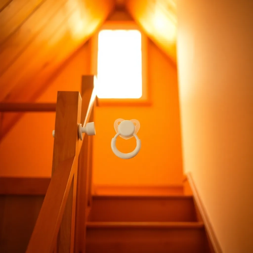 Smoczek do zamka do schodów strychowych