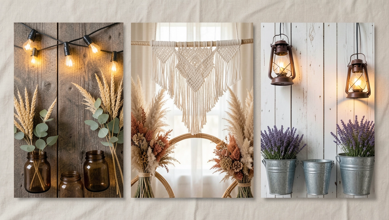 Styl rustykalny, boho albo stodoła, czyli która aranżacja pasuje do Was