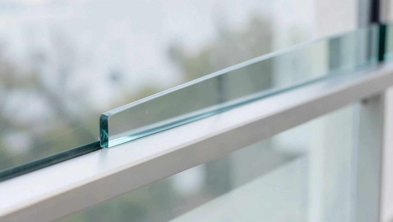 Systemy balustrad szklanych liniowych