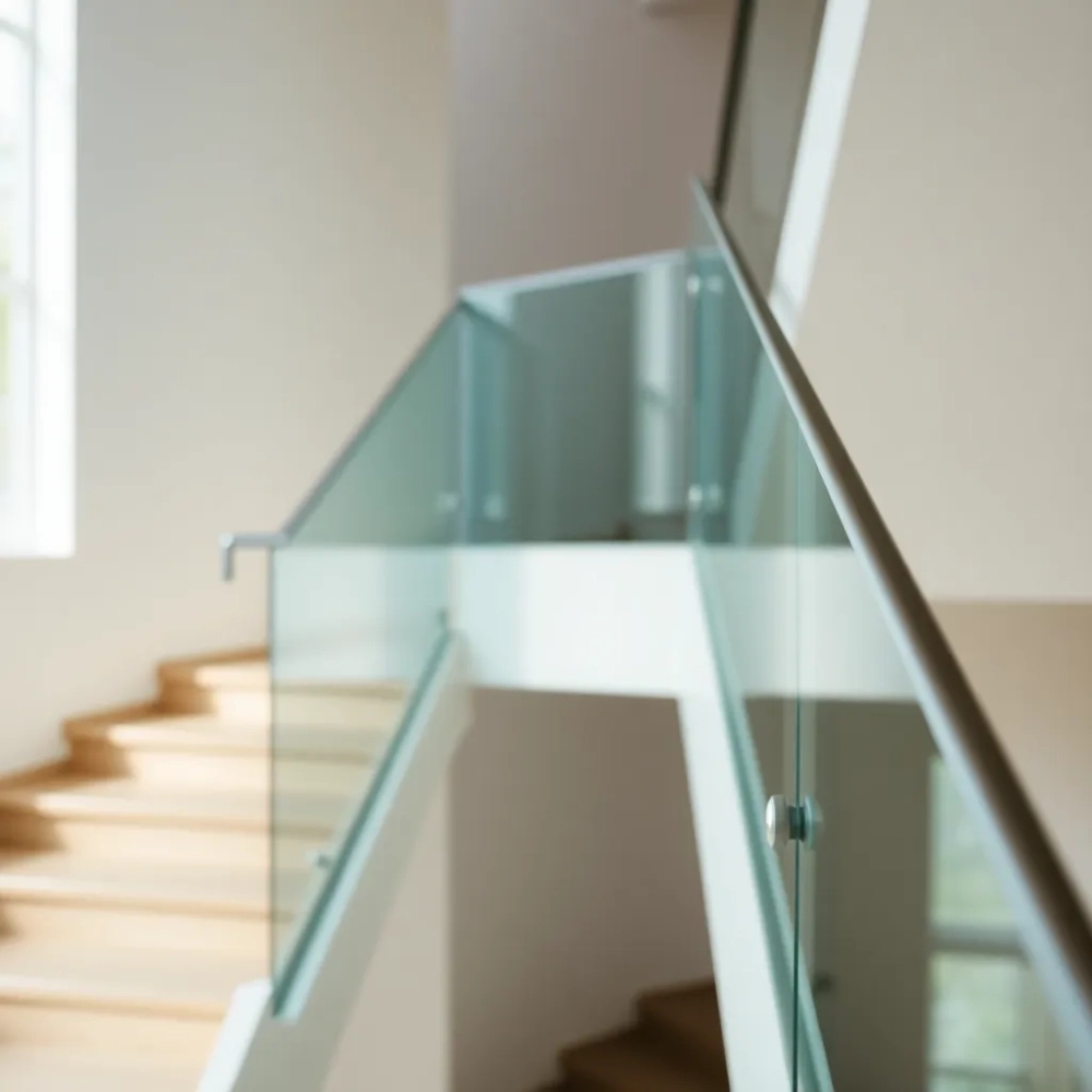 Szklana balustrada schody cena