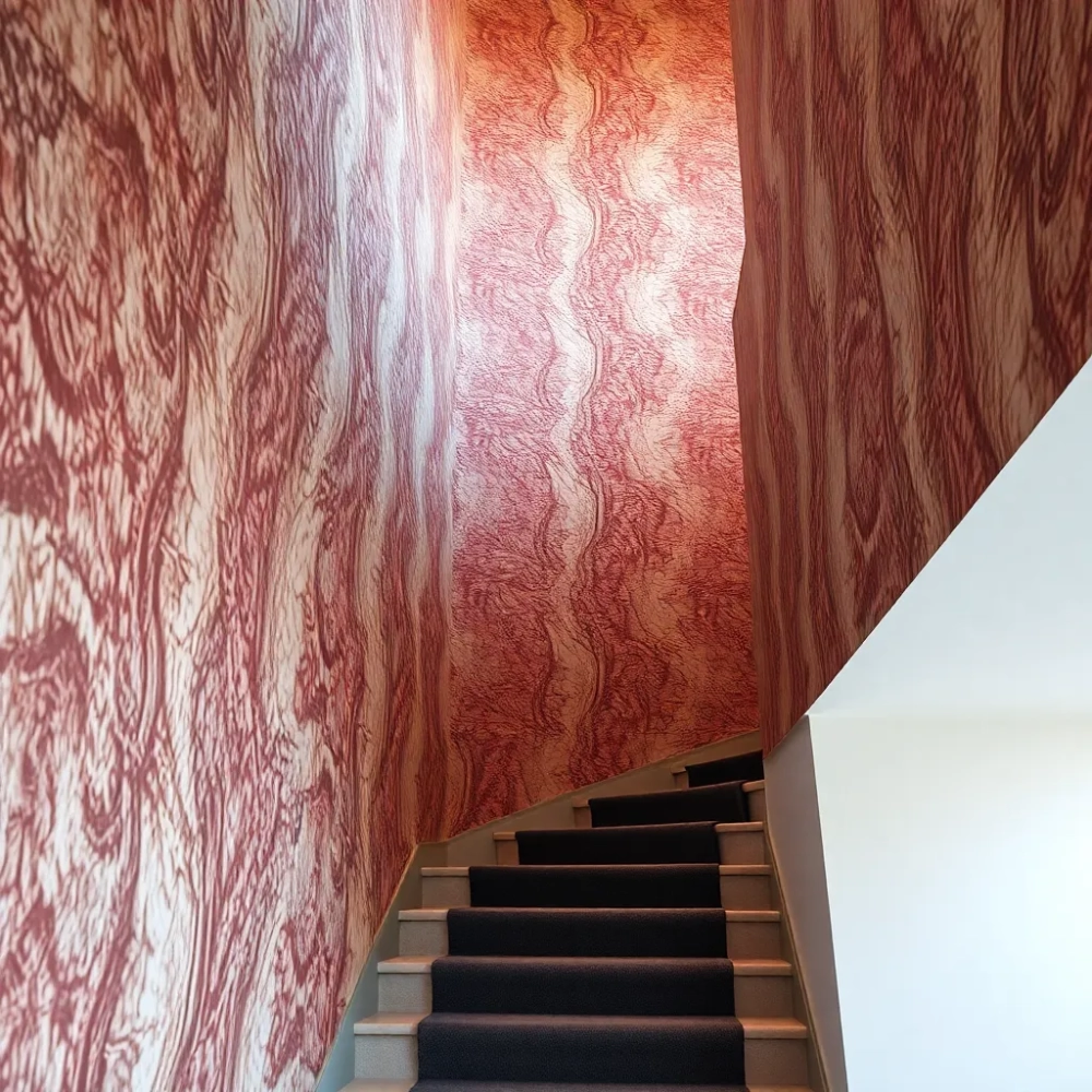 Tapeta na wysoką klatkę schodową