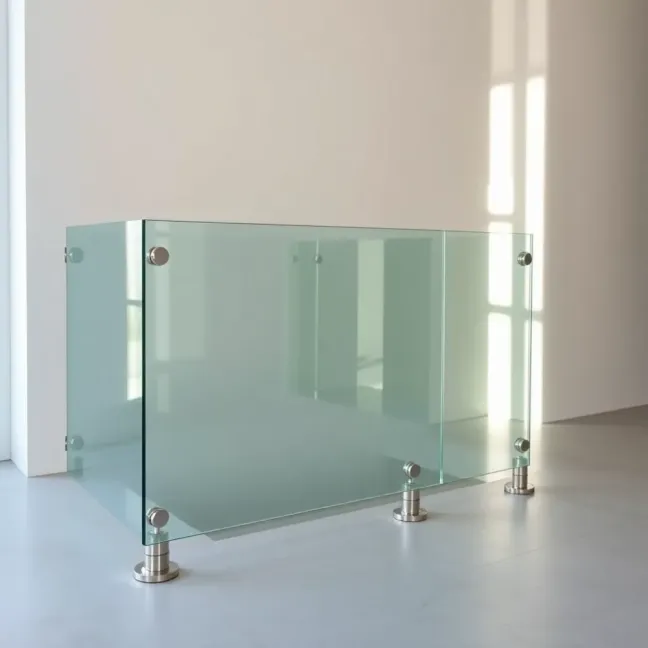 Balustrady szklane na rotulach