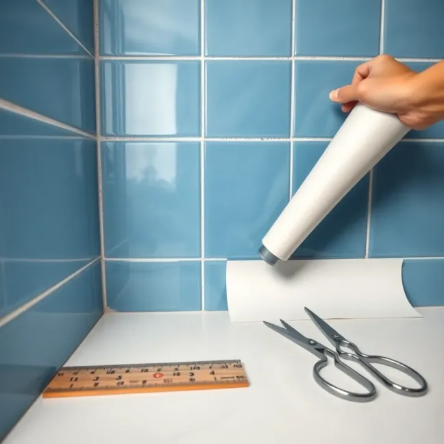 Jak przykleić tapetę na płytki ceramiczne