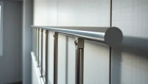 Montaż balustrady na panelach