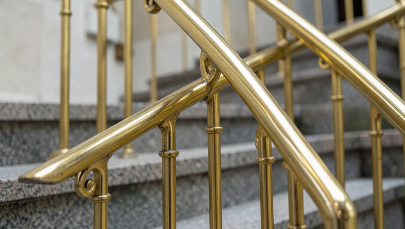 Trwałość mosiężnych balustrad Poznań