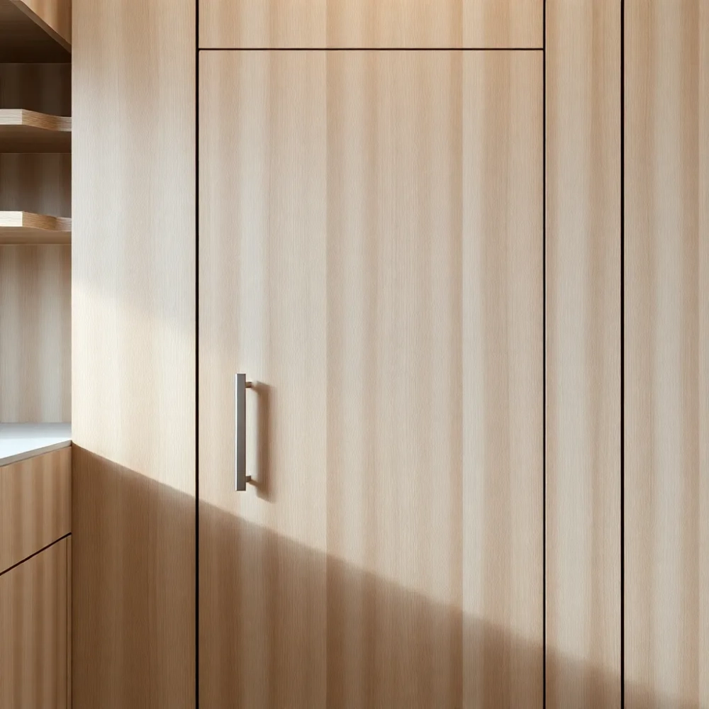 Ukryte drzwi do spiżarni w zabudowie