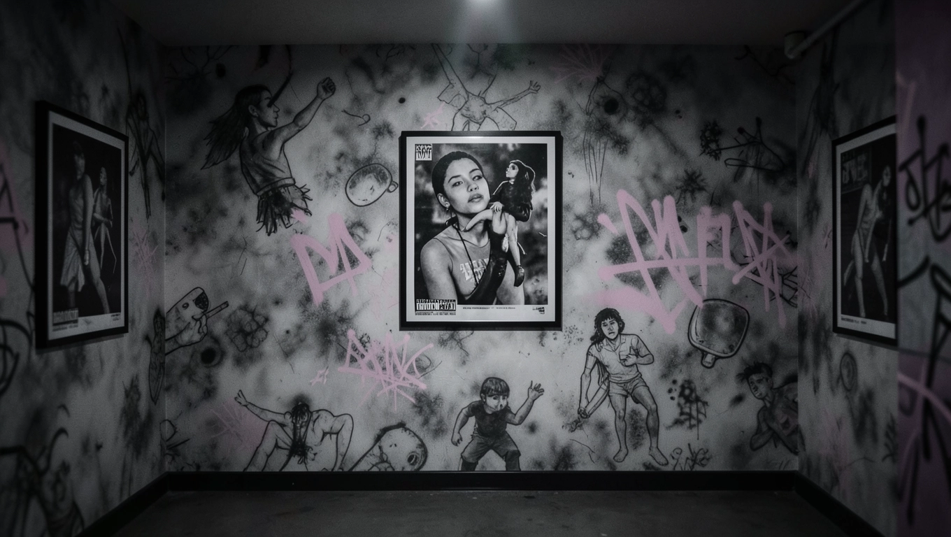 Undergroundowe motywy na fototapetach