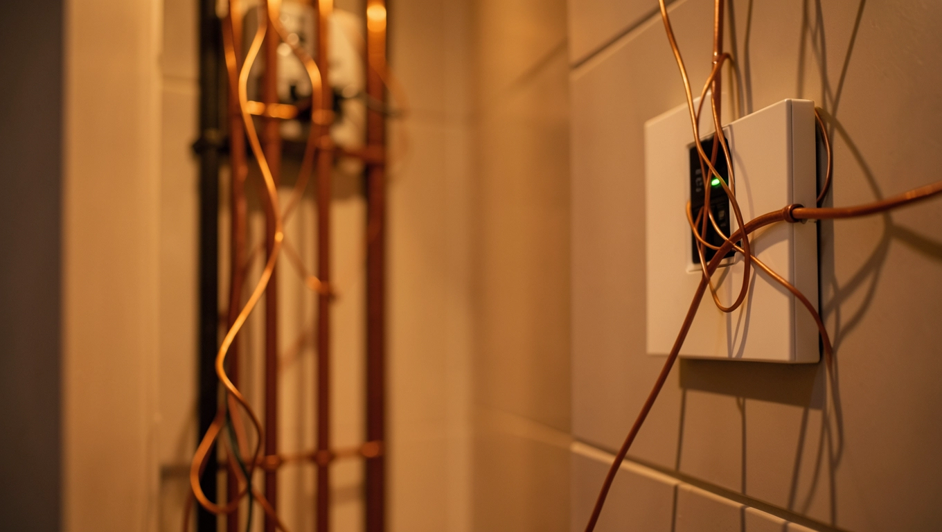 Warianty schematów połączeń wyłącznika schodowego