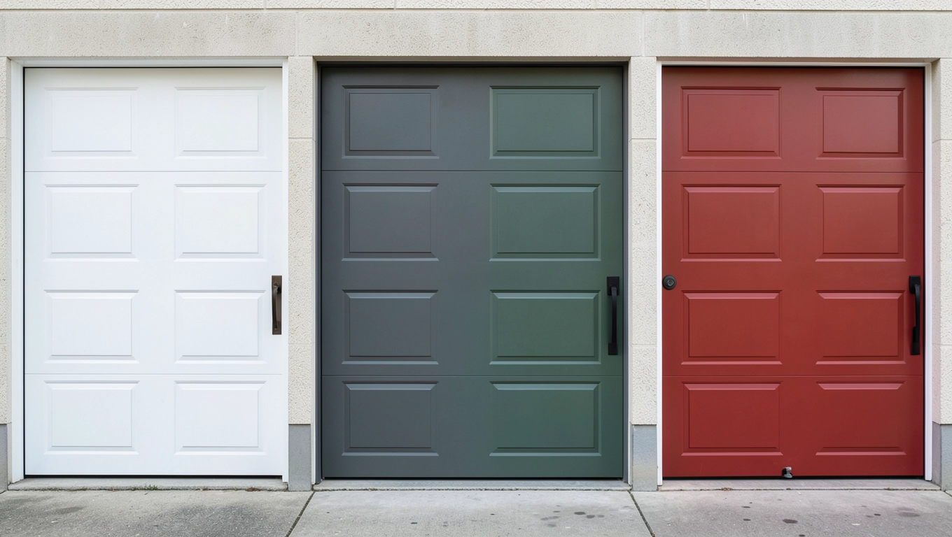 Wybierz kolor bramy garażowej