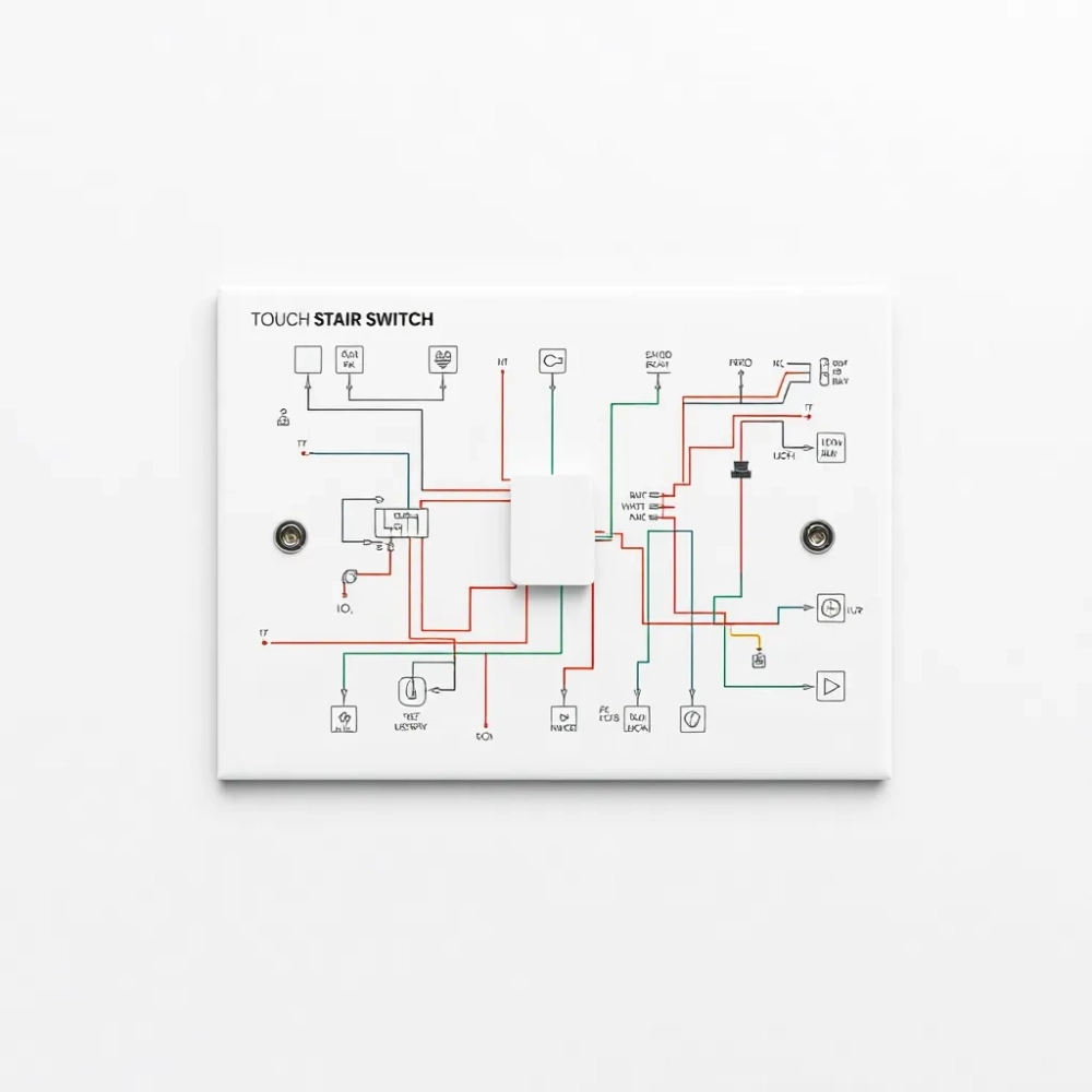 Wyłącznik schodowy dotykowy schemat