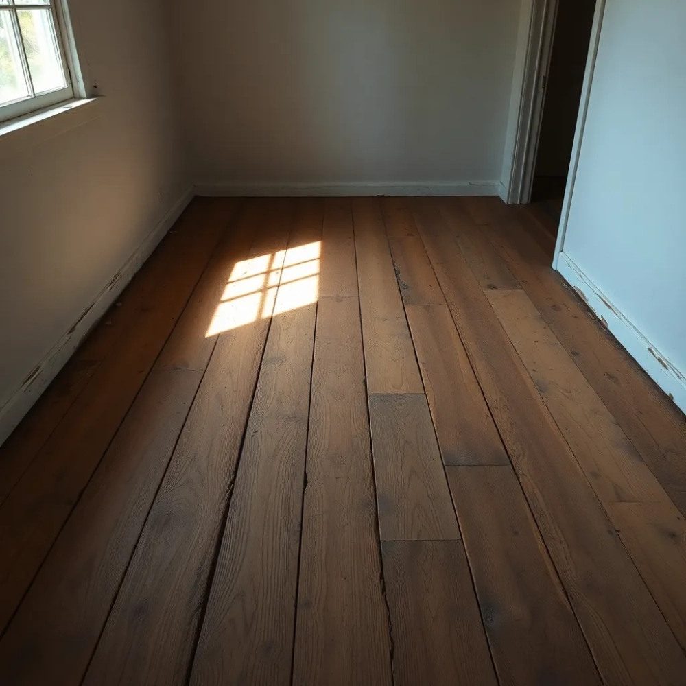 Wymiana podłogi drewnianej w starym domu cena