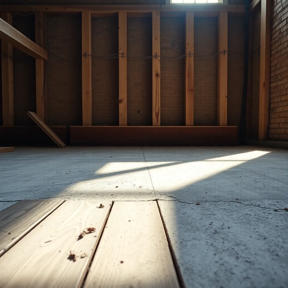 Wymiana podłogi w kamienicy