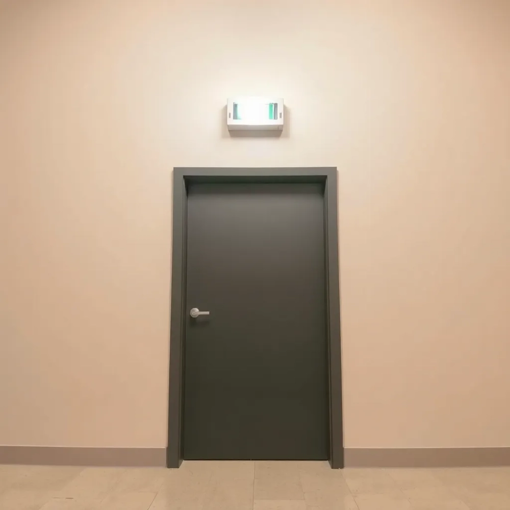 Wysokość drzwi ewakuacyjnych