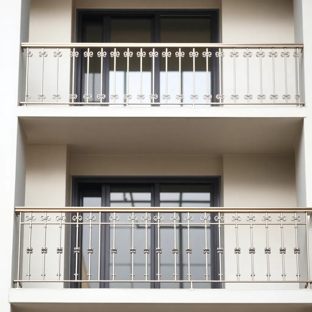 Wzory balustrad balkonowych metalowych