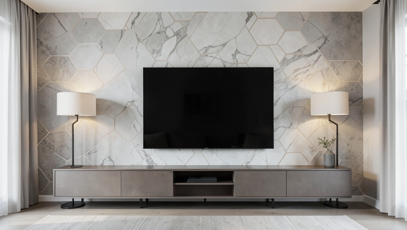 Wzory fototapet dopasowane do salonu