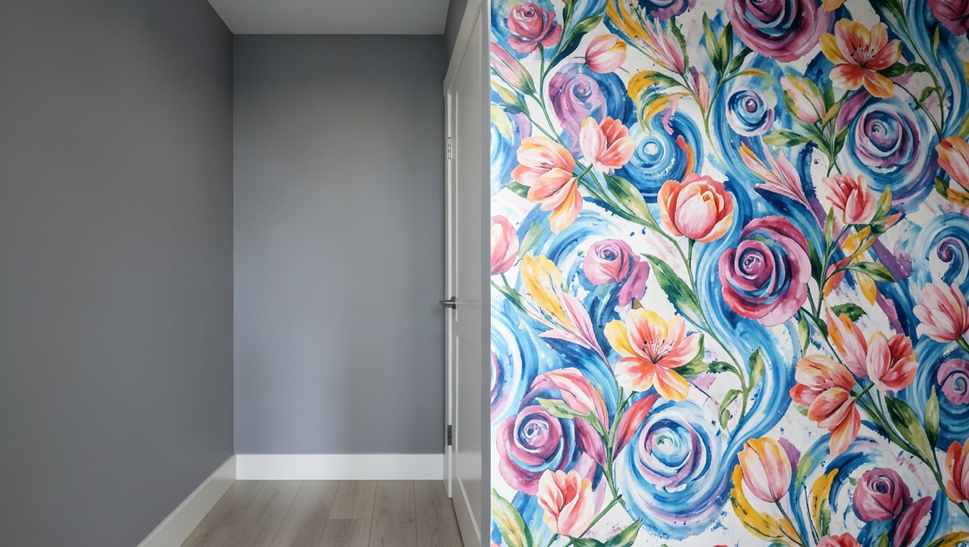 Wzory fototapet zmieniające ściany w przedpokoju