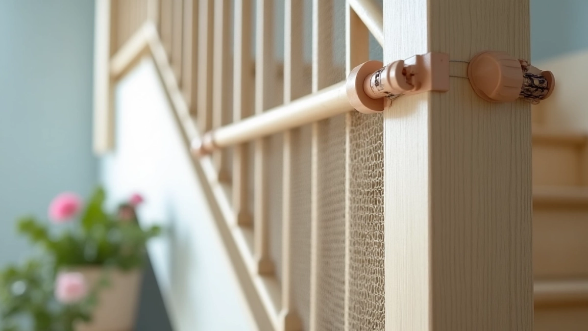 Zabezpieczenie balustrady przed dziećmi