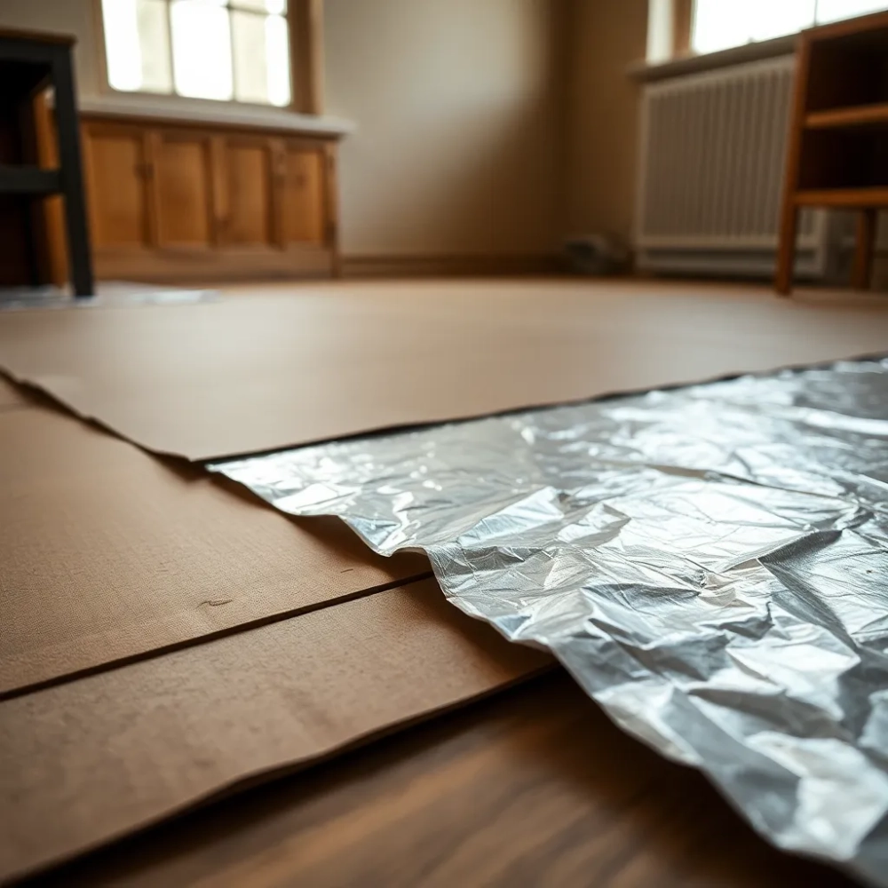 Zabezpieczenie podłogi przy remoncie cena