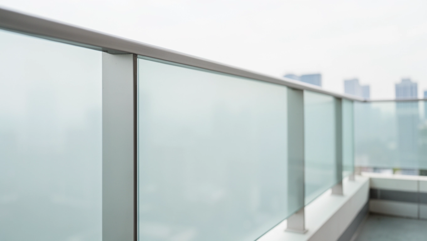 Zabudowa balustrady balkonu