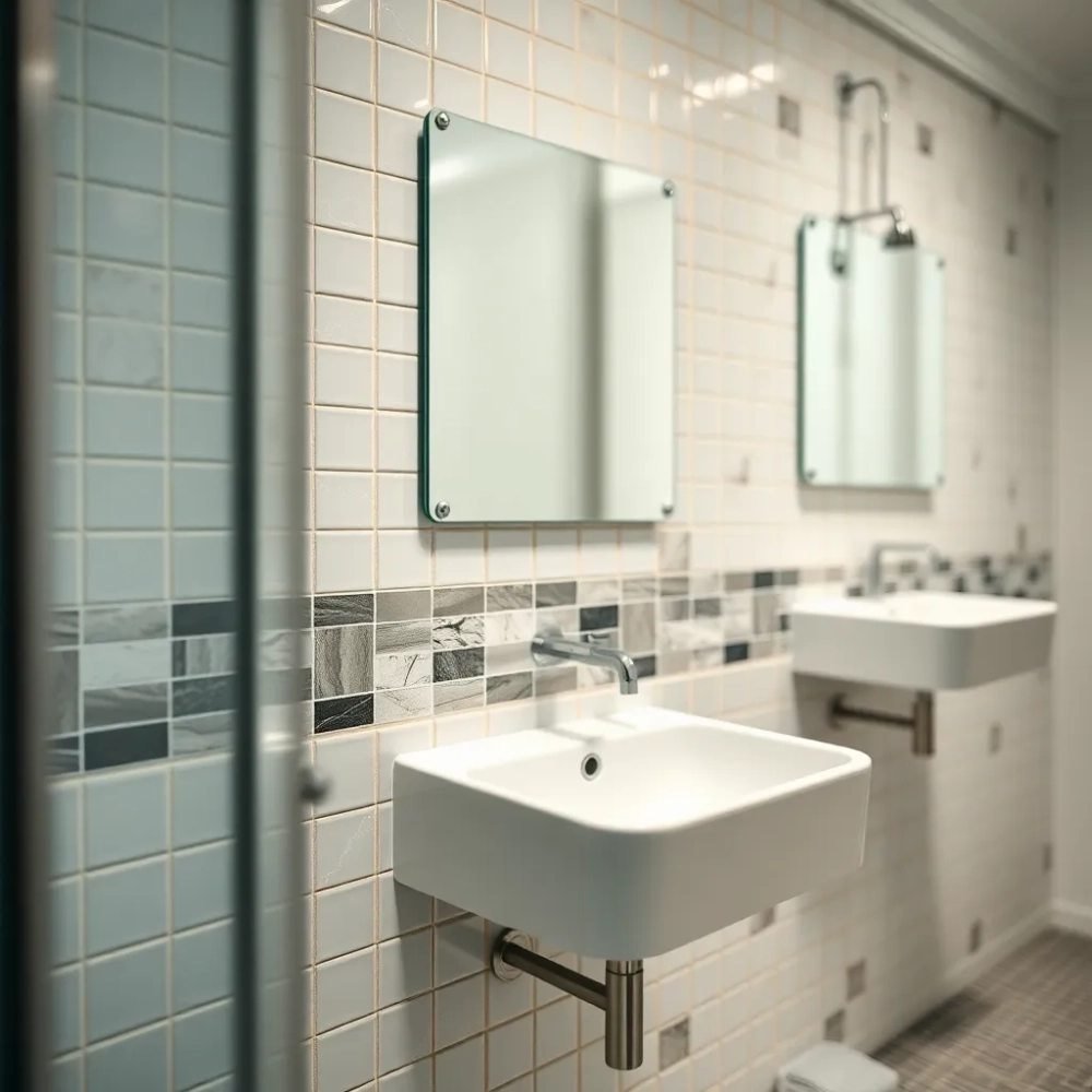 Zabudowa geberitu płytkami cena